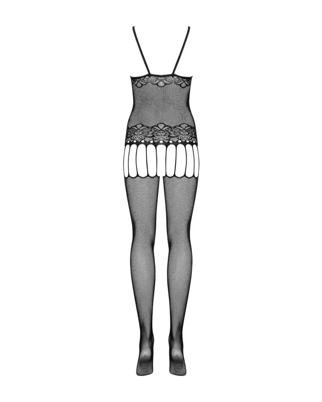 Image du Bodystocking F235 Noir par Obsessive, lingerie élégante et séduisante-6