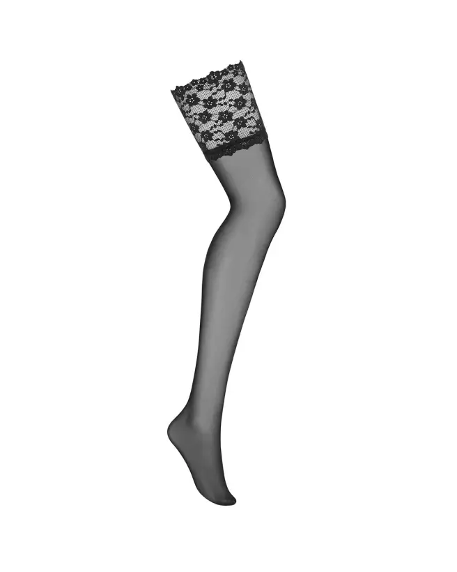 Image des Bas Letica Noir d'Obsessive, élégants et confortables-5