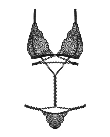 Photo du Mixty Body Noir Obsessive - Lingerie élégante et séduisante pour femme-5