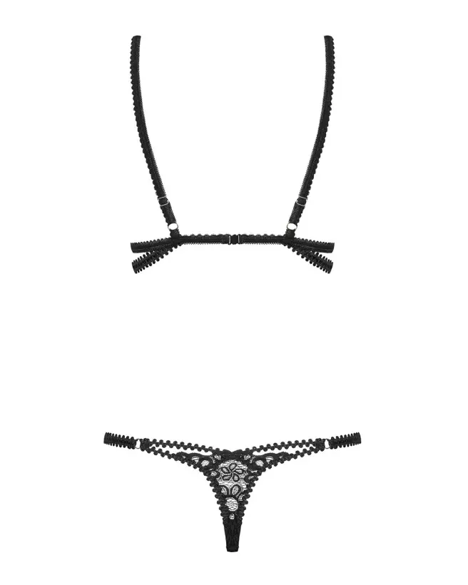 Photo du Mixty Body Noir Obsessive - Lingerie élégante et séduisante pour femme-6