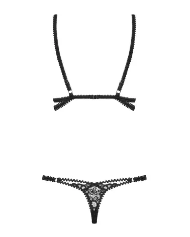 Photo du Mixty Body Noir Obsessive - Lingerie élégante et séduisante pour femme-6