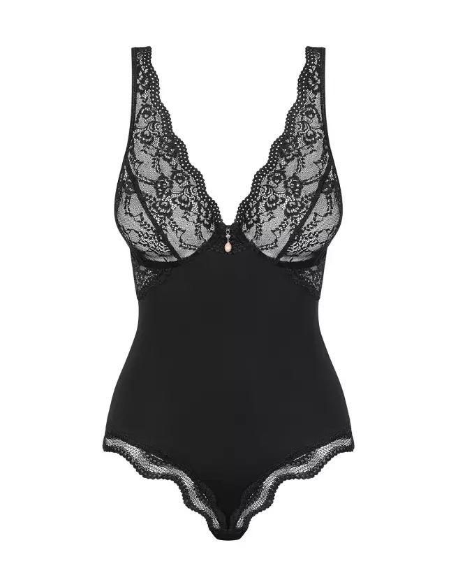 Body Luvae Noir Obsessive - Lingerie Élégante et Confortable-5