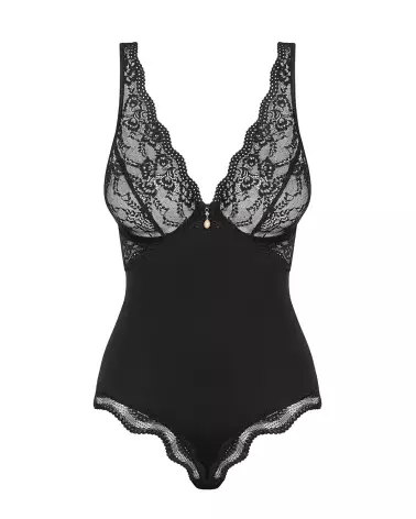 Body Luvae Noir Obsessive - Lingerie Élégante et Confortable-5