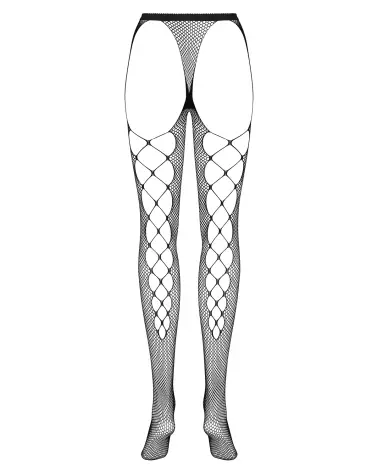Collants Ouverts S233 Noir Obsessive pour Look Séduisant-6