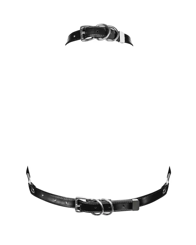 A740 Harnais Soutien-gorge - Noir - image 10
