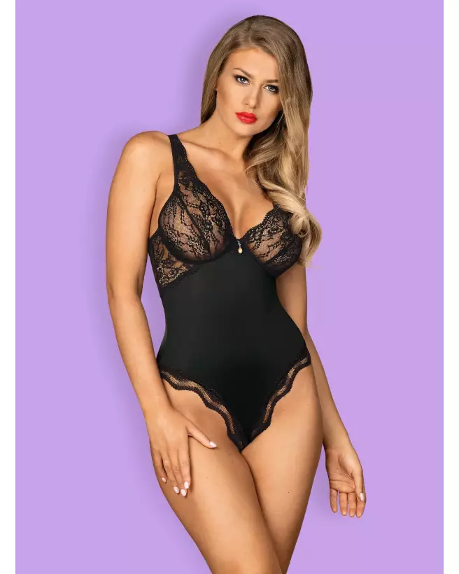 Body Luvae Noir Obsessive - Lingerie Élégante et Confortable-3
