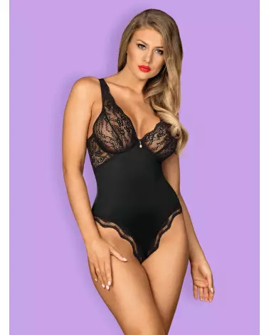 Body Luvae Noir Obsessive - Lingerie Élégante et Confortable-3