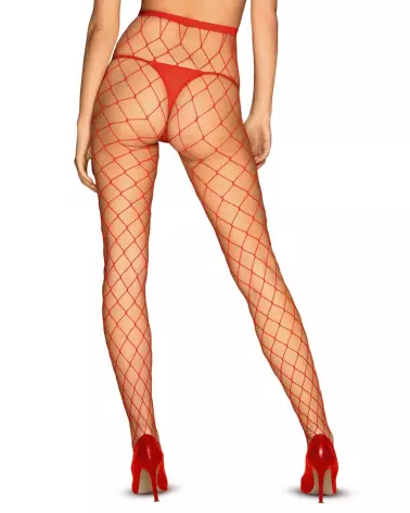 Collants S812 Rouge Obsessive Élégants et Confortables-2