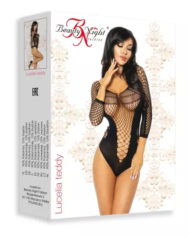 Lucelia Body Noir Beauty Night lingerie élégante et confortable-6