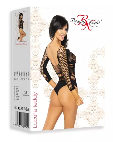 Lucelia Body Noir Beauty Night lingerie élégante et confortable-7