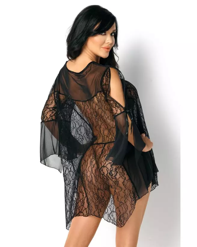 Beauty Night Sissy Babydoll Noir - Lingerie Élégante et Sensuelle-2