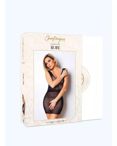 Robe Numéro 5 Clara Morgane, Lingerie de Luxe, Élégance Féminine-3