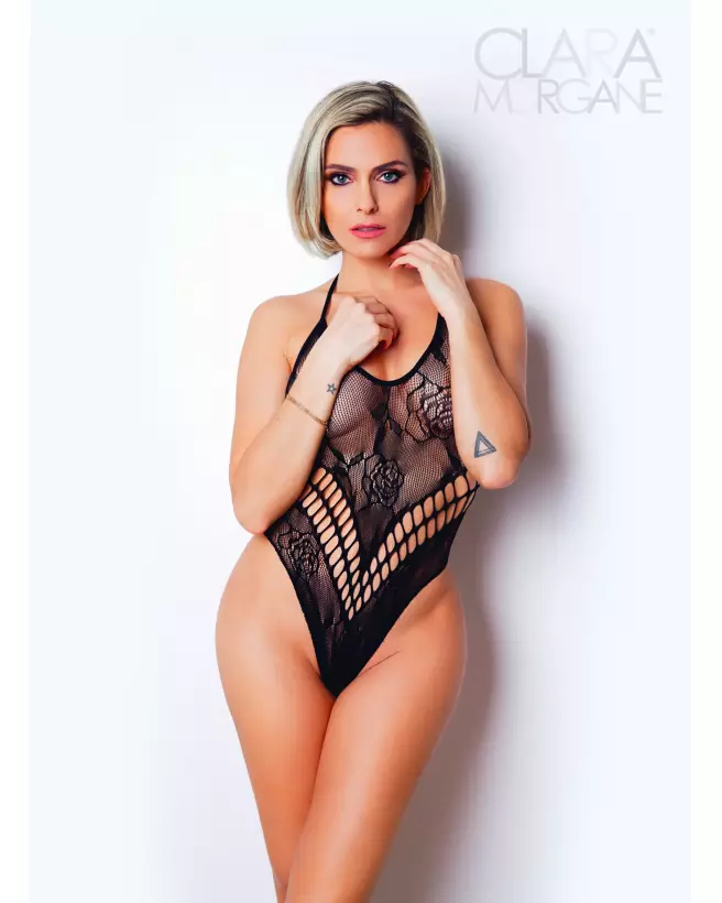 Image du Numéro 4 Body Collection par Clara Morgane Lingerie, une élégance raffinée en dentelle-1