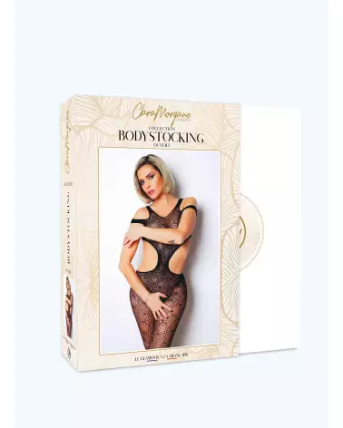 Photo du Bodystocking Le Numéro 3 de Clara Morgane Lingerie, élégance et séduction-3