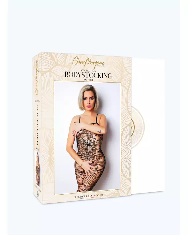 Image du Bodystocking Numéro 7 de la collection Clara Morgane Lingerie-3