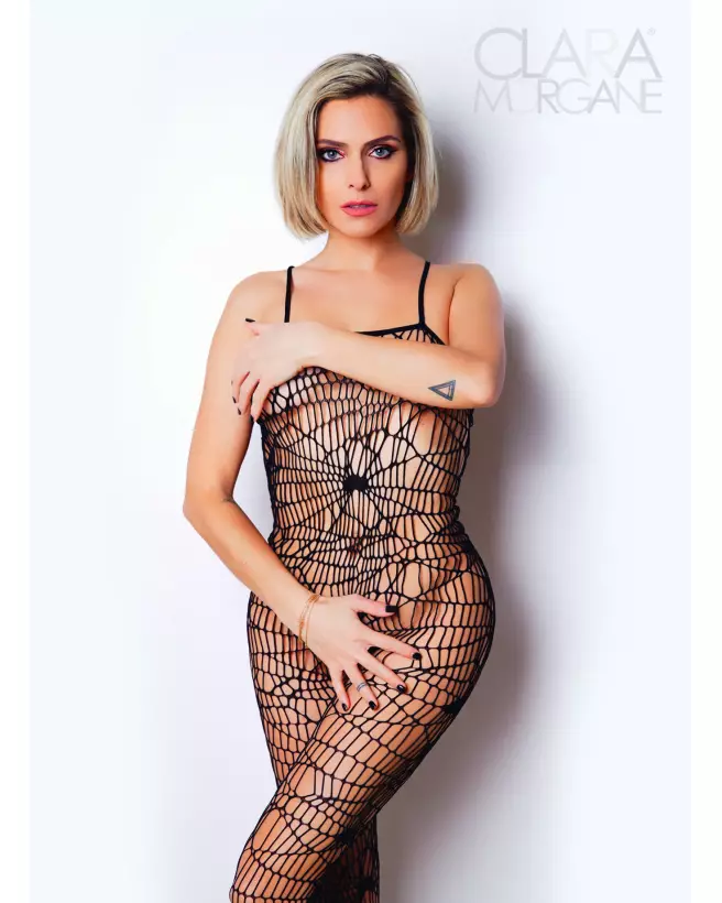 Image du Bodystocking Numéro 7 de la collection Clara Morgane Lingerie-1