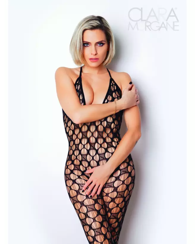 Image du Bodystocking Numéro 11 par Clara Morgane, lingerie sensuelle et élégante-1