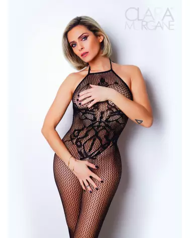 Image du Bodystocking Numéro 12 de la collection Clara Morgane Lingerie, élégance et confort.-1
