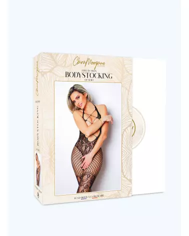 Bodystocking Le Numéro 18 de Clara Morgane Lingerie en modèle élégant-3