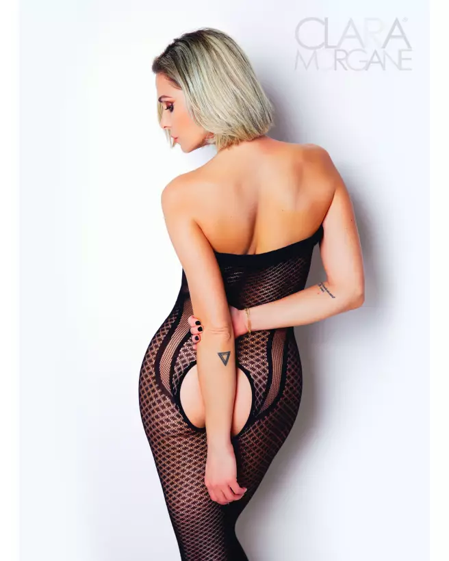 Bodystocking Le Numéro 20 par Clara Morgane, lingerie élégante et séduisante-2