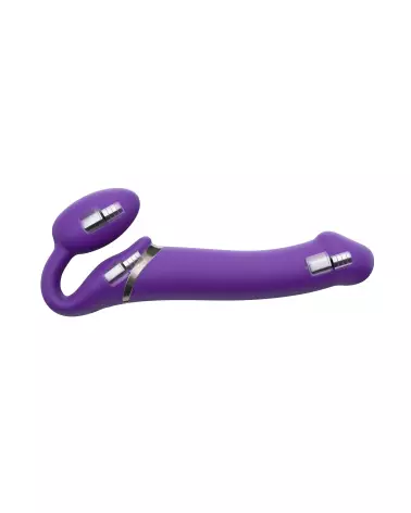 STRAP-ON 3 MOTEURS –  M / L / XL  –  3 couleurs au choix Noir / Violet ou Vanille - image 16
