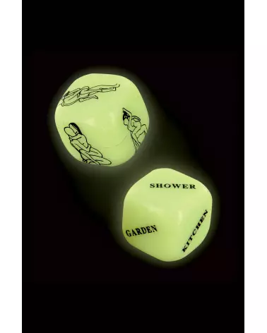 Image des dés lumineux BIG GLOWING DICE de FUN NOVELTIES pour jeux de société-1
