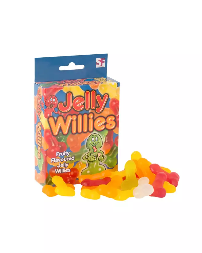 Image de bonbons Jelly Willies gélifiés de Spencer & Fleetwood, idéaux pour cadeaux et soirées-1