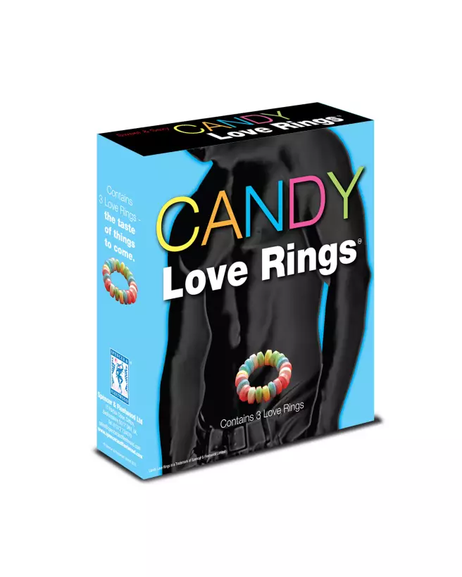 Image de la bague Candy Love Ring de Spencer-Fleetwood, accessoire tendance et gourmand-1