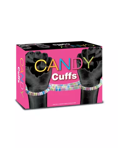 Menottes Bonbons Candy Handcuffs de Spencer-Fleetwood pour jeux coquins-1