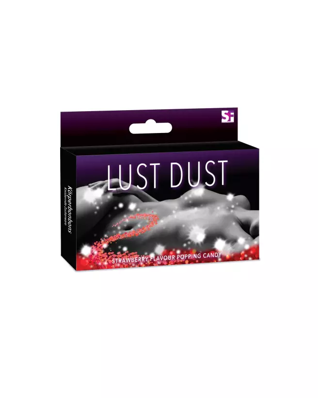 Image du bonbon pétillant Lust Dust goût fraise de SPENCER-FLEETWOOD-2