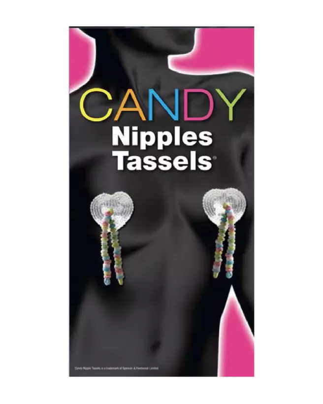 Image Candy Nipple Tassels de Spencer-Fleetwood, accessoires ludiques et comestibles-1