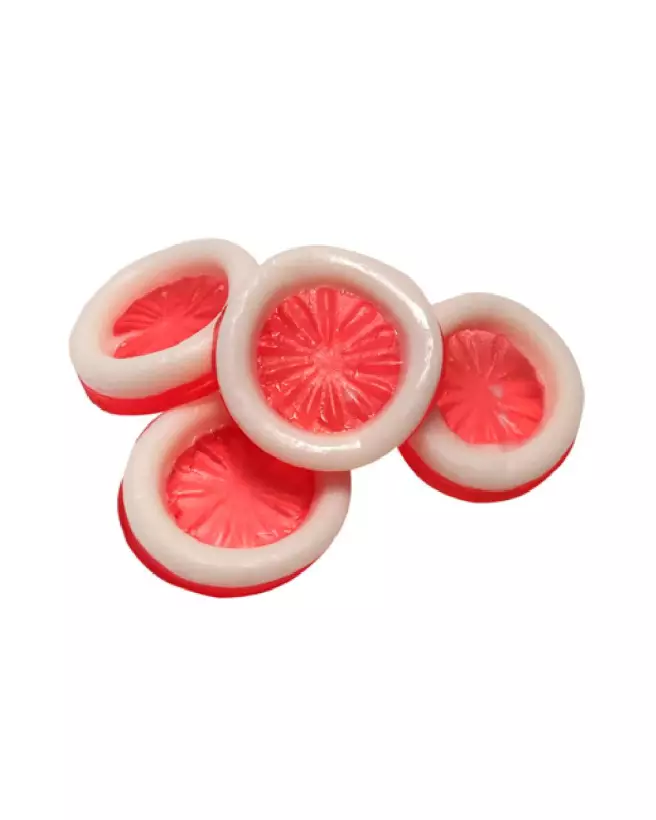 Image des GUMMY CONDOMS de SPENCER-FLEETWOOD, préservatifs à croquer pour moments ludiques-1