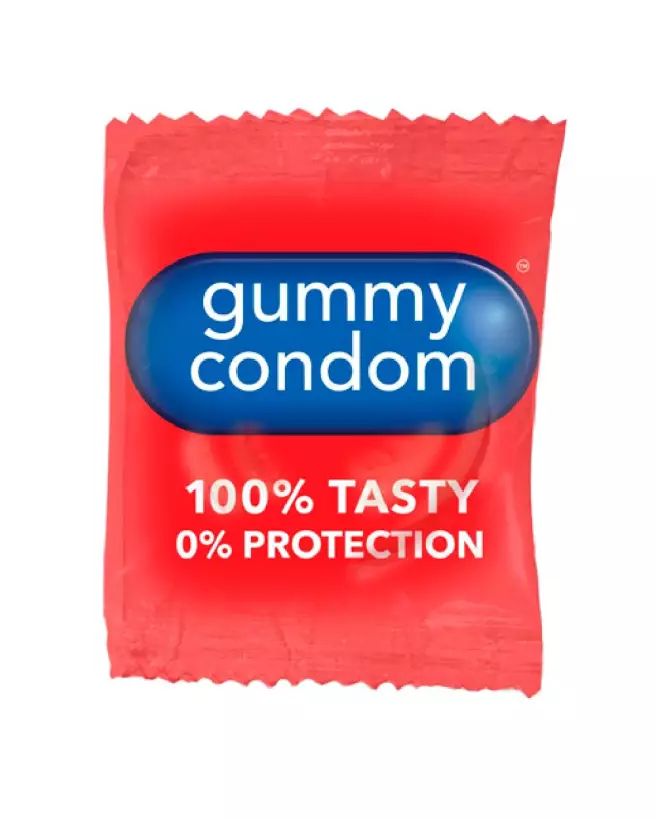 Image des GUMMY CONDOMS de SPENCER-FLEETWOOD, préservatifs à croquer pour moments ludiques-3