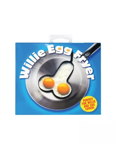 Moule à oeuf humoristique WILLIE EGG FRYER de SPENCER-FLEETWOOD pour petit-déjeuner original-2