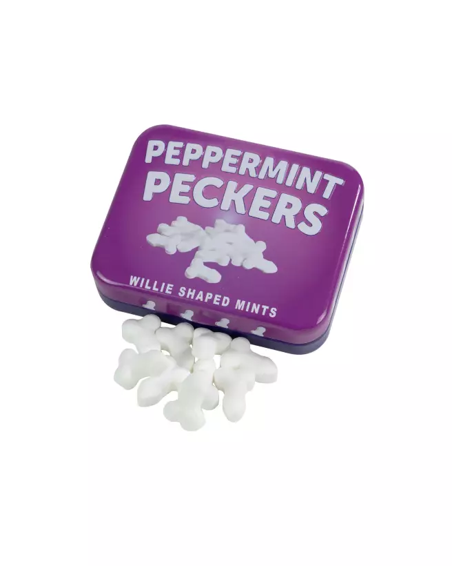 Image des PEPPERMINT PECKERS X12, bonbons menthe poivrée de SPENCER-FLEETWOOD-1