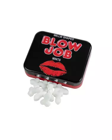 Image des BLOW JOB MINTS X12 de SPENCER-FLEETWOOD, pastilles menthe fraîche à croquer-1