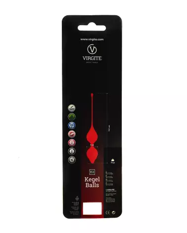 Image des Boules de Geisha DOUBLE BOULE KEGEL ROSE de Virgite pour renforcement pelvien-3