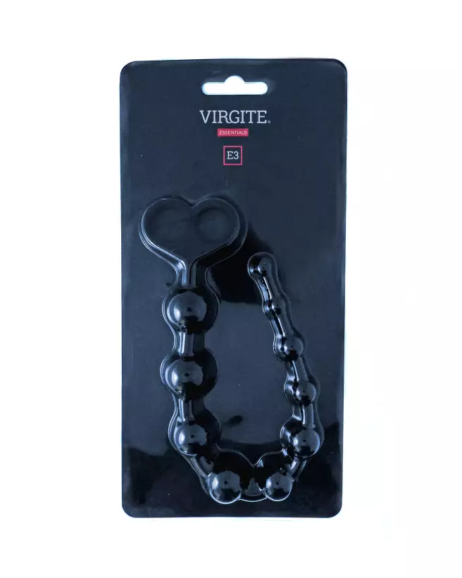 Image de Chaine Anale Noire Virgite pour stimulation et plaisir anal-2