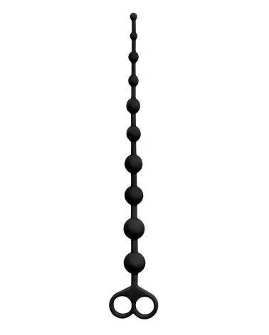 Image de Chaine Anale Noire Virgite pour stimulation et plaisir anal-3