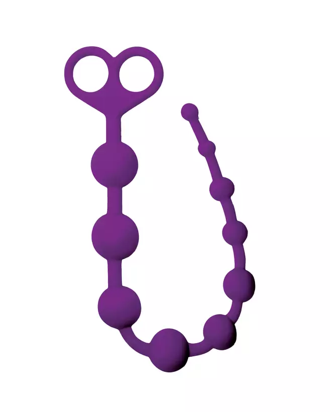 Chaine Anale Purple Virginité de Virgite pour stimulation anale de luxe-1