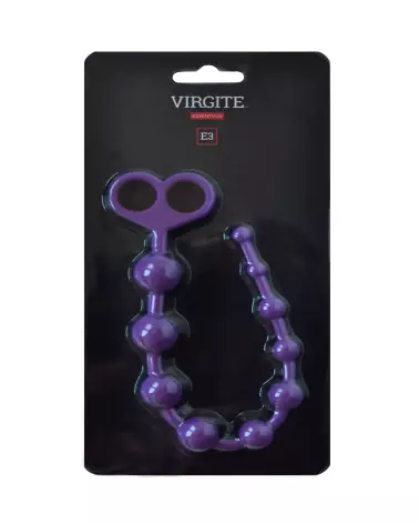 Chaine Anale Purple Virginité de Virgite pour stimulation anale de luxe-2