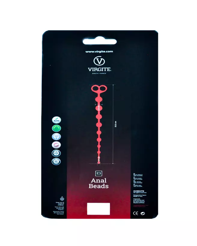 Chaine Anale Purple Virginité de Virgite pour stimulation anale de luxe-4