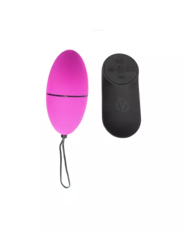 Image de l'OEuf Vibrant Rose Virgite, sextoy télécommandé discret et élégant-1
