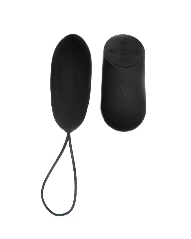 Photo de l'Oeuf Vibrant Black Virgite G3 Télécommandé et USB Rechargeable-1