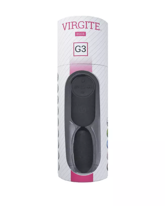 Photo de l'Oeuf Vibrant Black Virgite G3 Télécommandé et USB Rechargeable-2