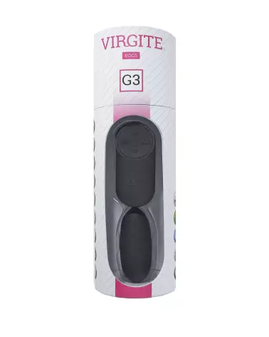 Photo de l'Oeuf Vibrant Black Virgite G3 Télécommandé et USB Rechargeable-2