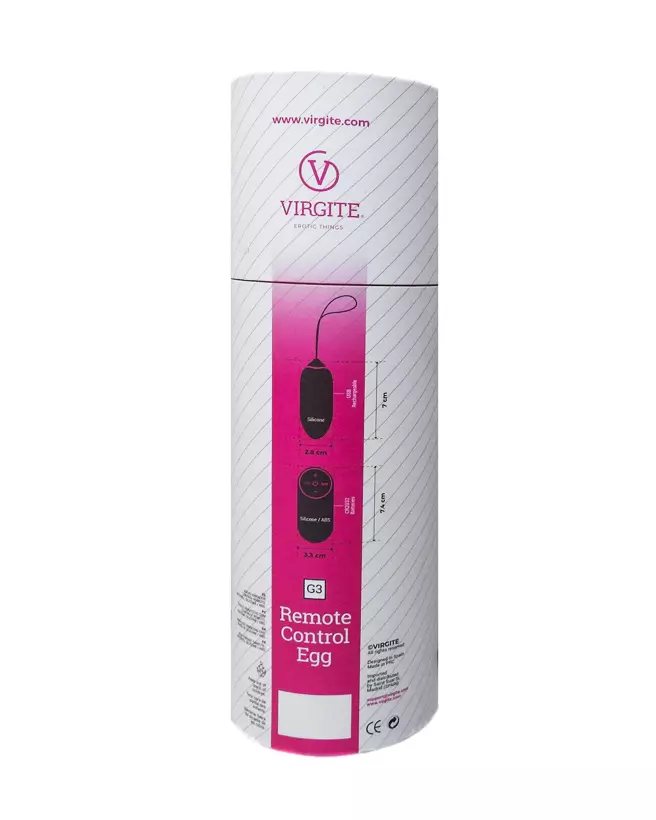 Photo de l'Oeuf Vibrant Black Virgite G3 Télécommandé et USB Rechargeable-3