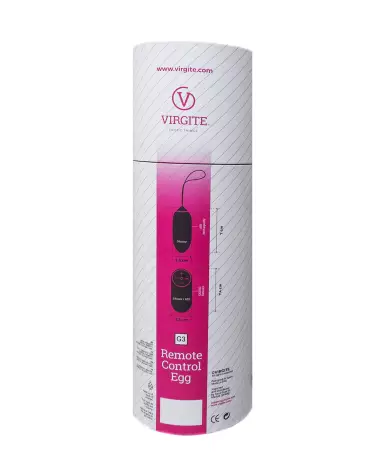 Photo de l'Oeuf Vibrant Black Virgite G3 Télécommandé et USB Rechargeable-3