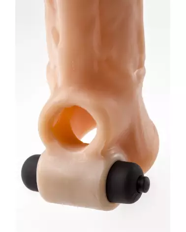 Image de la gaine pénienne REALISTIC SLEEVE S7 de Virgite, texture réaliste et durable pour amélioration de performance-3