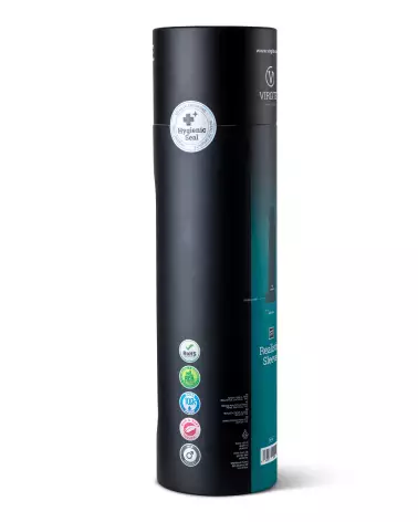 Image de la gaine pénienne REALISTIC SLEEVE S7 de Virgite, texture réaliste et durable pour amélioration de performance-5